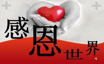 感恩的心活动心得体会6篇