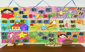 区角活动幼儿园教案参考5篇