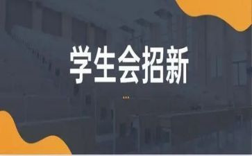 学生会工作总结的模板5篇